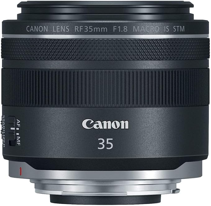 Canon RF35mm F1.8 is Macro STM Lens, Black