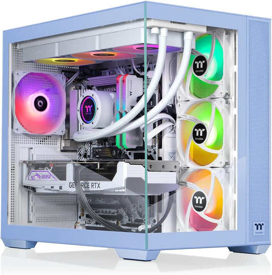 Thermaltake LCGS View i1470TH-380 Gaming Desktop (Intel® Core™ i9-14900KF, ToughRam 32GB DDR5 6400MT/s RGB Memory, NVIDIA® GeForce RTX™ 5070 Ti, 2TB NVMe M.2, WiFi, Windows 11) V38H-Z790-57T-LCS