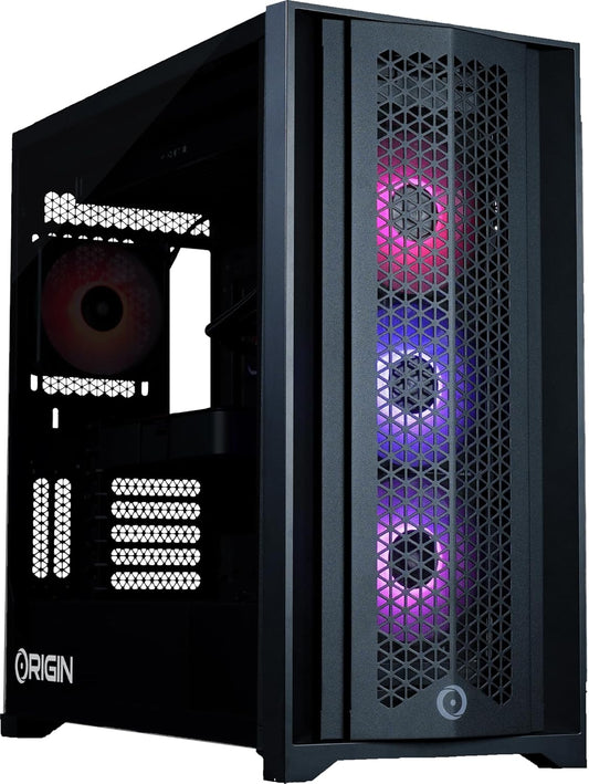 Origin PC Neuron Gaming PC – Liquid Cooled Intel® Core™ Ultra 7 265K CPU – NVIDIA® GeForce RTX™ 5070 GPU – 32GB Corsair Vengeance RGB DDR5 Memory – 2TB M.2 SSD – Black